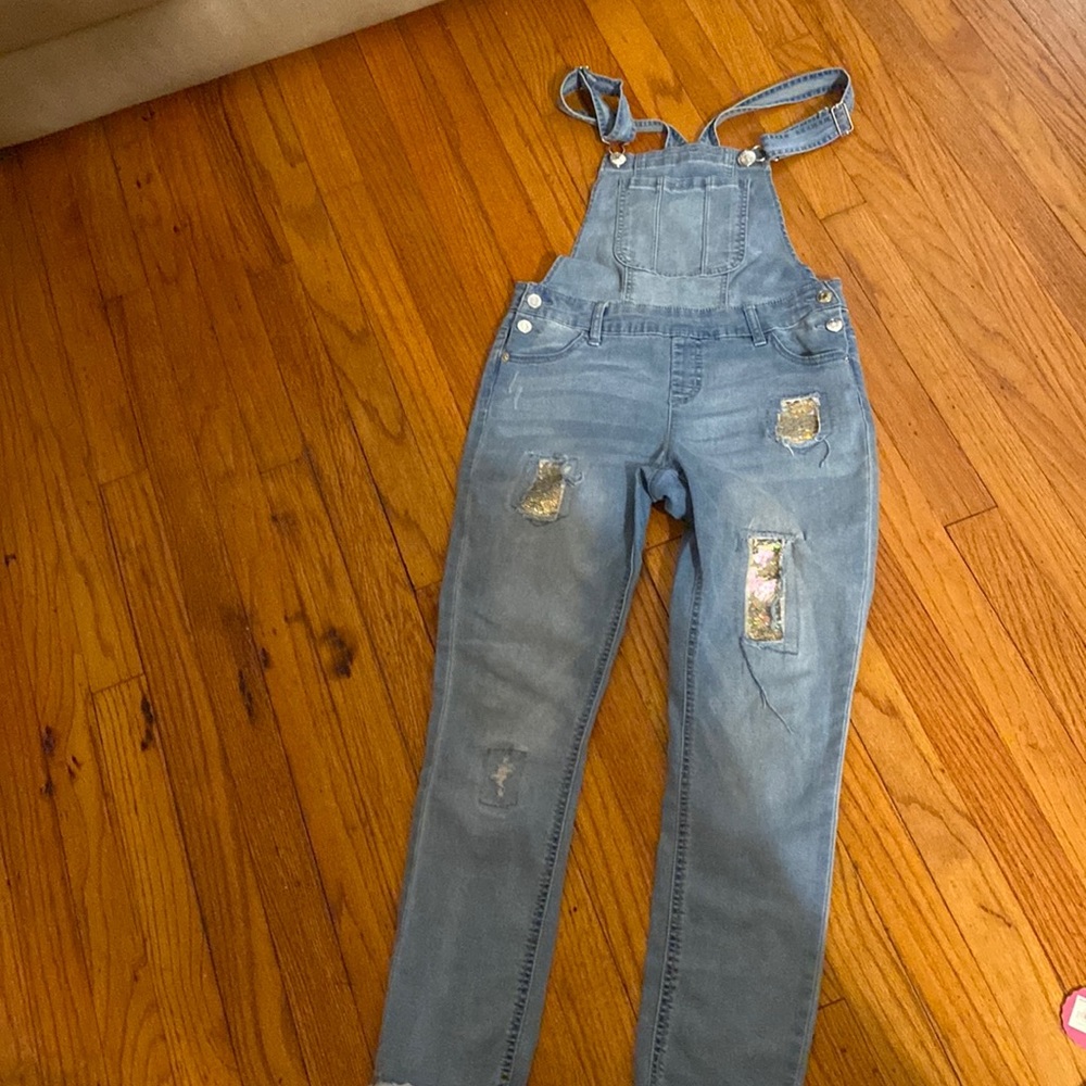 Justice size 14 overalls